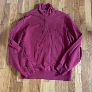Polo by Ralph Lauren half zip pull over- large